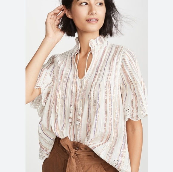 Sea New York Tops - Sea New York Harriet Pintucked blouse size 2